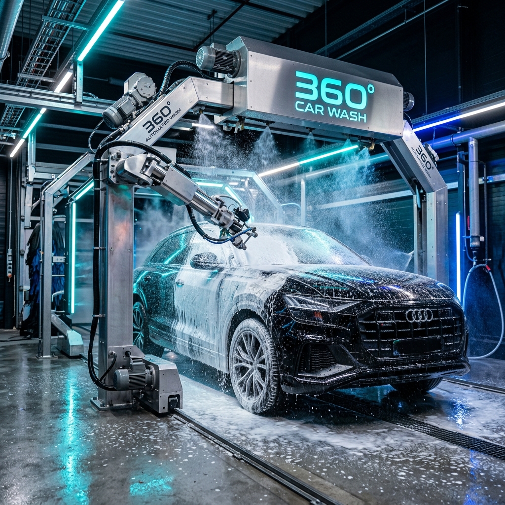360 Car Wash Video Kapağı